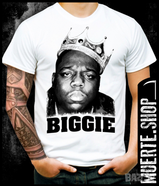 Тениска с щампа BIGGIE, снимка 1