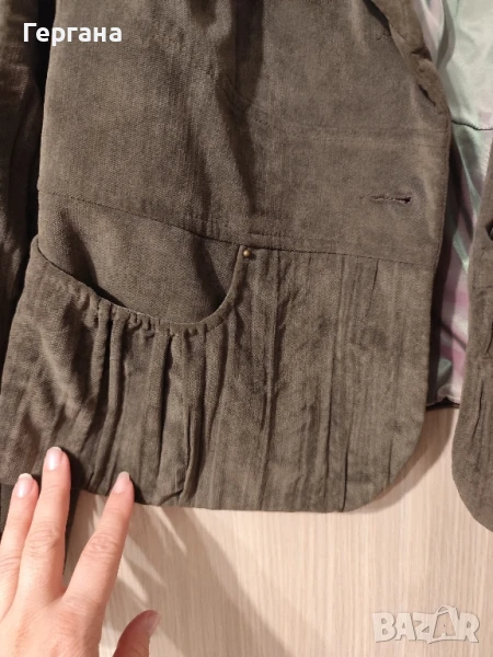 Стилен зелен костюм, снимка 1