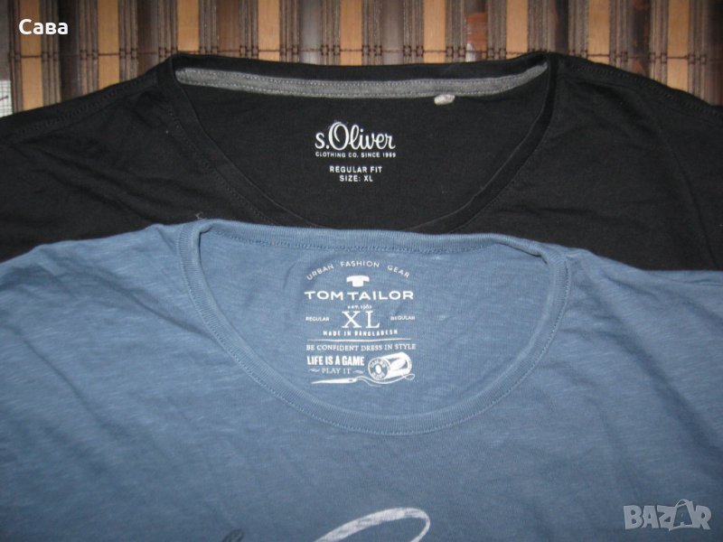 Тениски S.OLIVER,TOM TAILOR  мъжки,ХЛ, снимка 1
