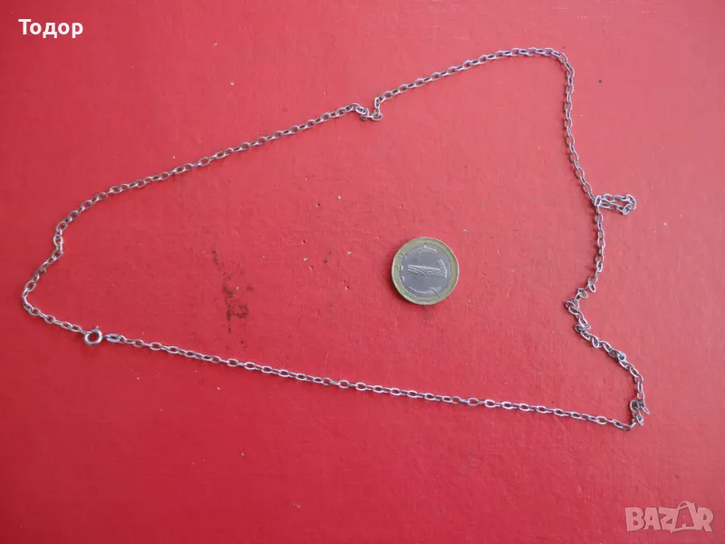 Невероятна сребърна верижка колие 10, снимка 1
