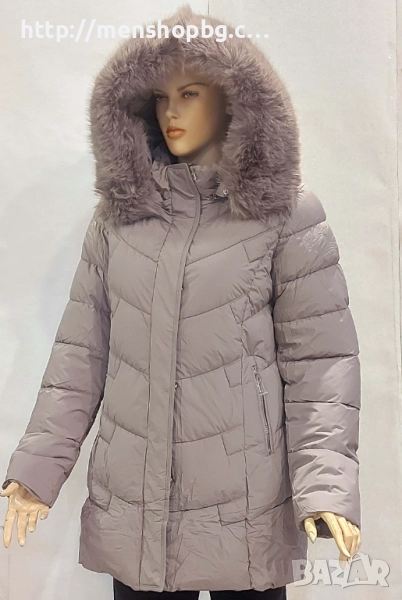 Дамско яке код 77 - бледо лилаво, снимка 1