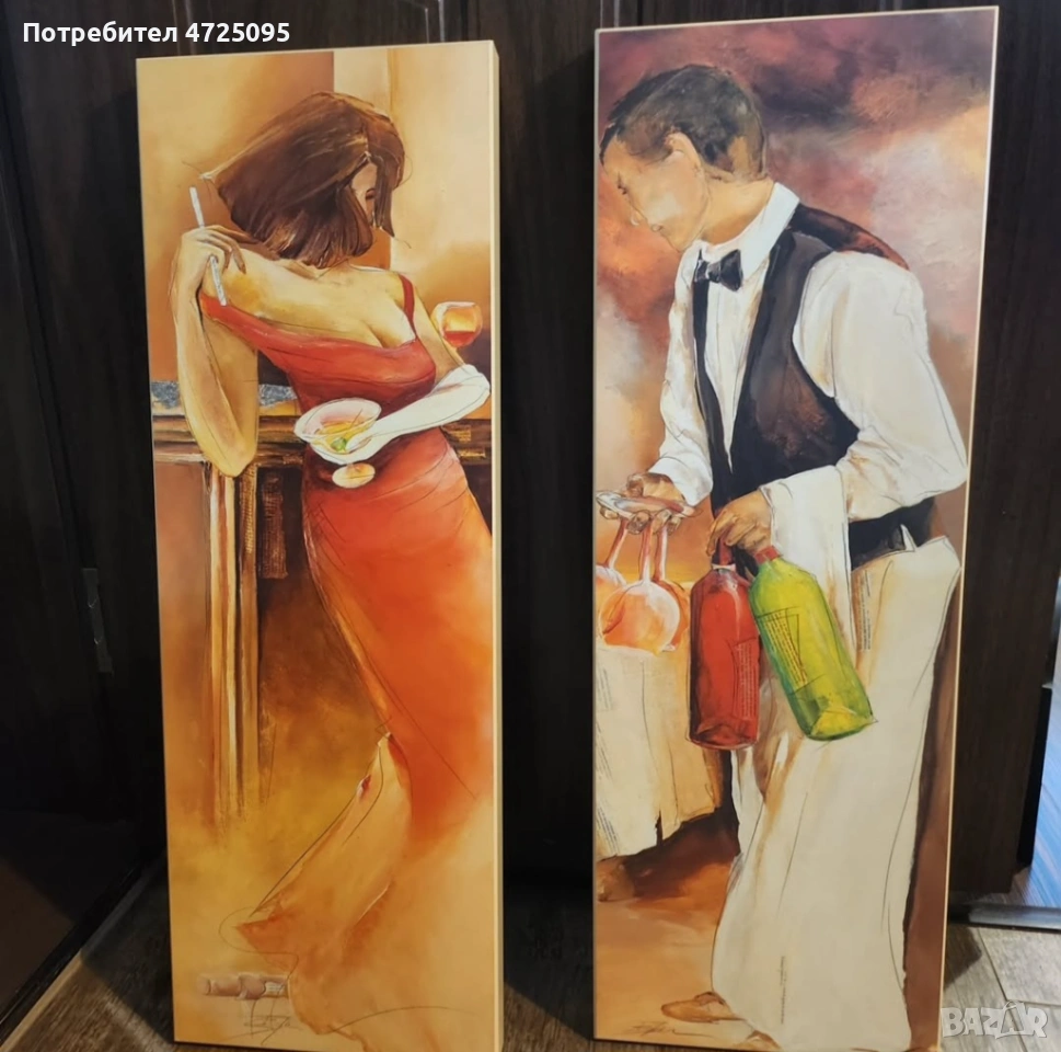 Картини върху дърво, снимка 1