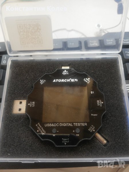 USB & DC дигитален тестер, снимка 1