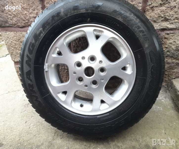 225 75 16 GoodYear WranglerS4 Jeep Cherokee 50.8 -16x7J, снимка 1