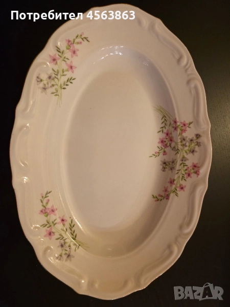 Порцеланново плато, снимка 1