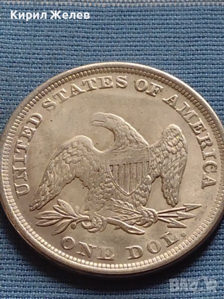 Монета 1 долар 1872г. САЩ РЕПЛИКА на Американския сребърен долар за КОЛЕКЦИЯ 30044, снимка 1