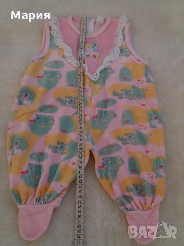 Лот за бебе-момиче 62 см - 15 лв, снимка 5 - Бебешки гащеризони - 34488593