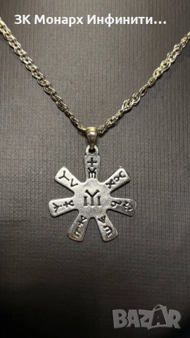 Сребърна верижка , снимка 2 - Колиета, медальони, синджири - 52069938