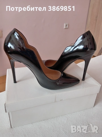 Елегантни, официални дамски обувки на ток. , снимка 5 - Дамски елегантни обувки - 53541117
