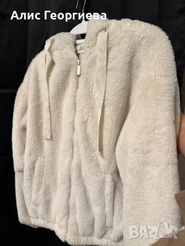 Пухено якенце, снимка 2 - Якета - 53214014