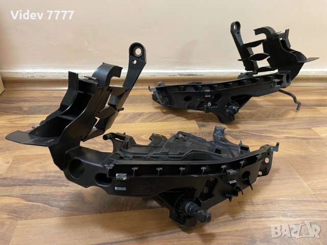 Оригинални държачи за фарове Audi A4 S4 B8 + пръскалки и сензори за еърбег, снимка 6 - Части - 41659661