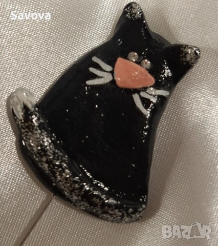 Брошки Котки