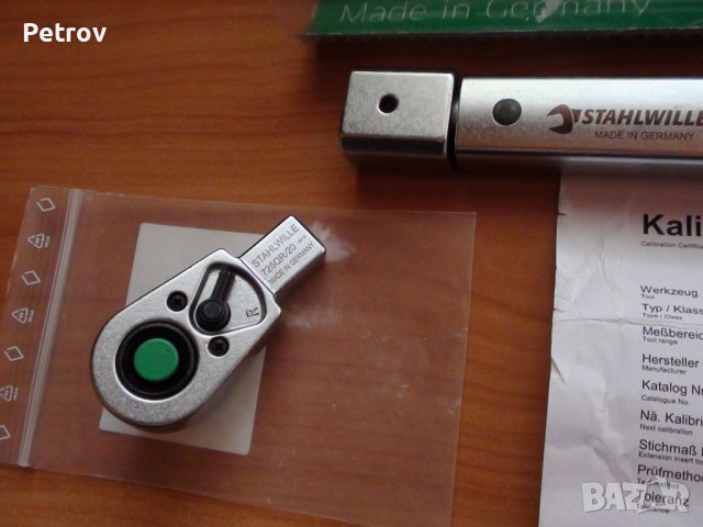 STAHLWILLE MANOSKOP 730 N/20 - PROFI - Динамометричен Ключ 40 - 200 Nm / ЧИСТО НОВ - MADE IN GERMANY, снимка 10 - Гедорета - 41570278