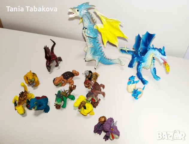Лот фигурки дракони и динозаври мутанти , снимка 2 - Фигурки - 55845318
