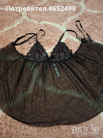 Нощничка с дантела, снимка 5 - Бельо - 52471364