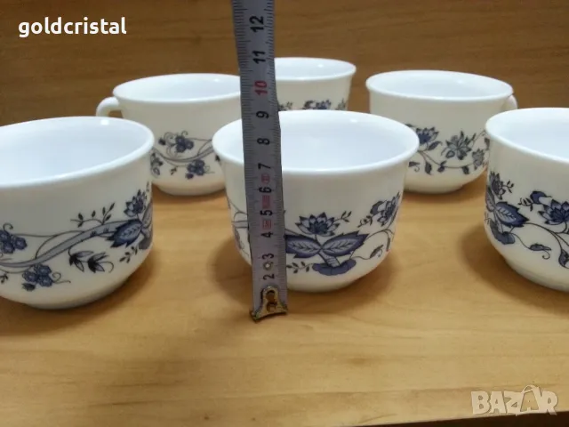 френски аркопал чаши за чай , снимка 4 - Антикварни и старинни предмети - 47389416