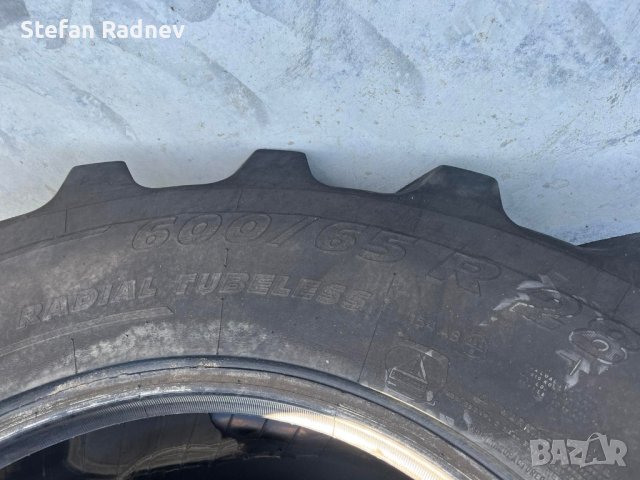 Гума Michelin 1 бр. 600/65/28 (Lot-063), снимка 3 - Селскостопанска техника - 41528835