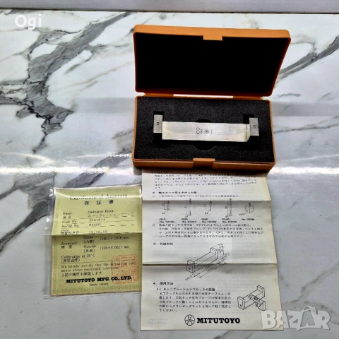 калибровъчен блок  Mitutoyo