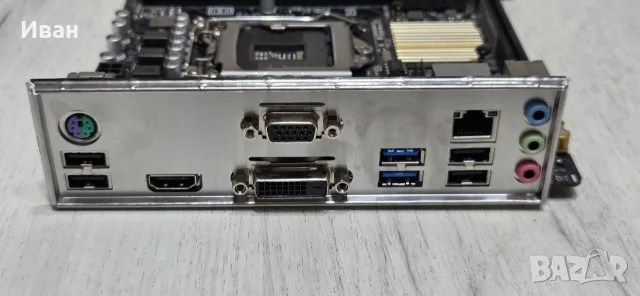 ITX Asus H110i-Plus дъно 1151, снимка 5 - Дънни платки - 56264361
