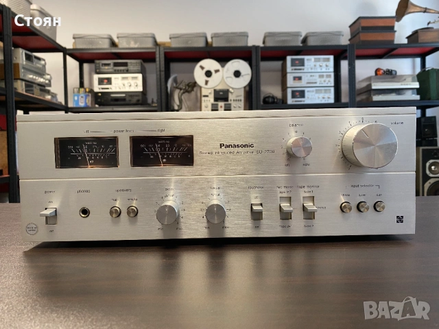 Vintage усилвател Panasonic, снимка 2 - Ресийвъри, усилватели, смесителни пултове - 53828566