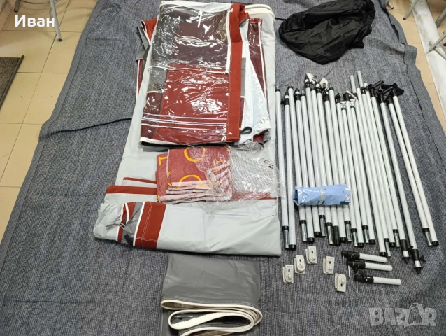 Форселт Dorema Montana. Размер N:16 (1025-1050)cм.+ опция за висок анекс (допълнителна стая), снимка 2 - Палатки - 51188929