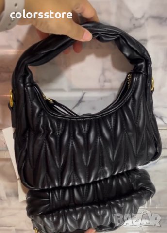 Луксозна Черна чанта M*uM*u кодSG121Z, снимка 2 - Чанти - 44190897