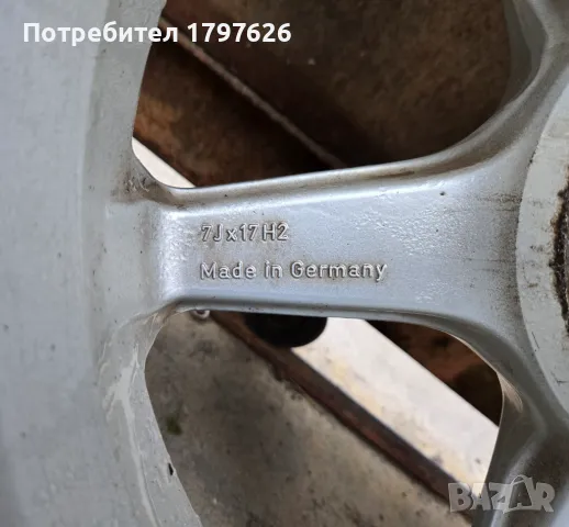 Джанти AEZ 17 5x120, снимка 7 - Гуми и джанти - 49708424