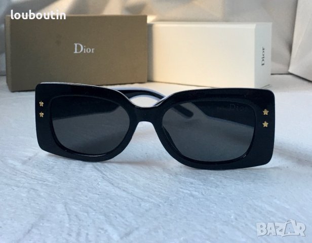 Dior 2023 дамски слънчеви очила правоъгълни 2 цвята, снимка 4 - Слънчеви и диоптрични очила - 41925514