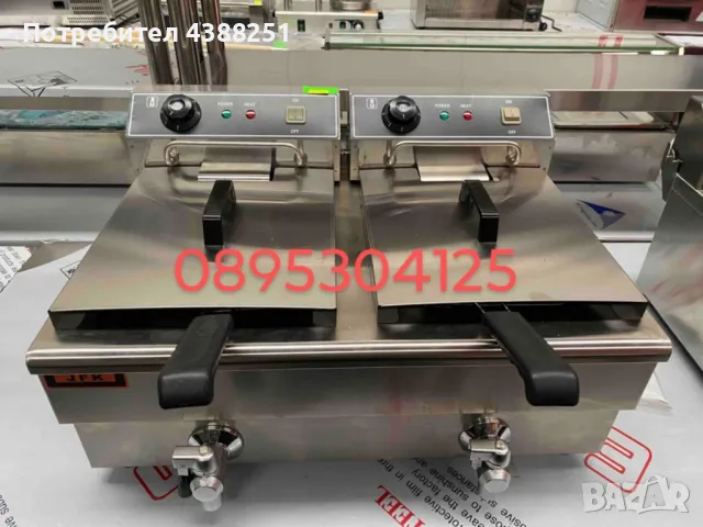 Фритюрници , професионални! Топ цена от 110 лв(€56,24), снимка 8 - Фритюрници - 49919167