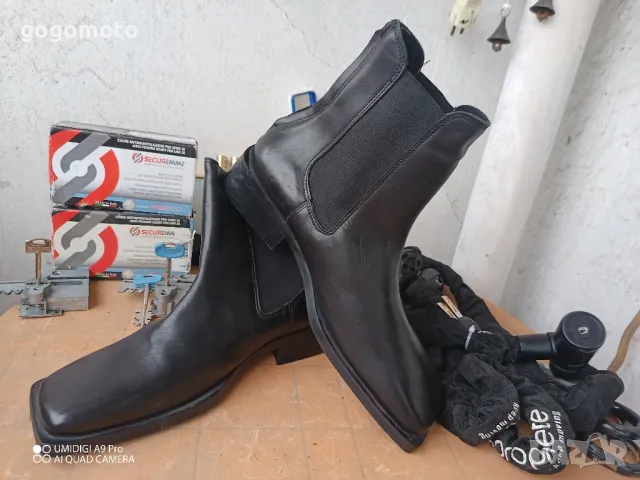 мъжки боти, рокер боти, мото хард боти ASOS DESIGN, ЛУКС, ПРЕСТИЖ, МОДА, снимка 8 - Мъжки боти - 49508490