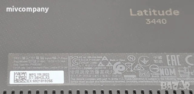 Лаптоп DELL Latitude 3440 + Оригинална чанта dell, снимка 6 - Лаптопи за работа - 56041625