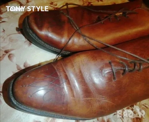 REGENT Нови Мъжки Обувки Изцяло от Естествена Кожа 43, снимка 2 - Ежедневни обувки - 51490098