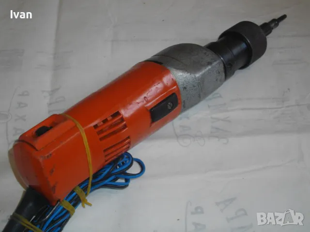 Fein Made in GERMANY НЕМСКИ ЕЛЕКТРИЧЕСКИ ПРАВ ШЛАЙФ ФЕЙН ЗА НАКРАЙНИЦИ М6 230W 450об/м ОТЛИЧЕН 40см, снимка 13 - Други инструменти - 48140573