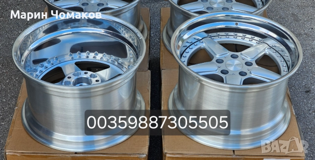 Ковани джанти 18 цола Ac Schnitzer Type II BMW ( Разглобяема джанта ), снимка 8 - Гуми и джанти - 48212680