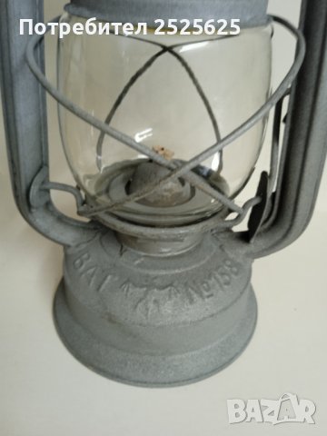 Германски газен фенер БАТ 158, снимка 6 - Декорация за дома - 41432934