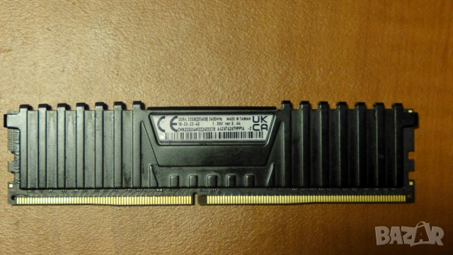 Памет: 32GB, 2x Corsair DIMMDDR4-3600 (CMK32GX4M2Z3600C18, Vengeance LPX, INTEL XMP), снимка 2 - RAM памет - 53559266