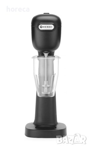 Млечен шейкър Bronwasser - две скорости, 2 чаши и 4 бъркалки - черен, снимка 5 - Обзавеждане за заведение - 41364011