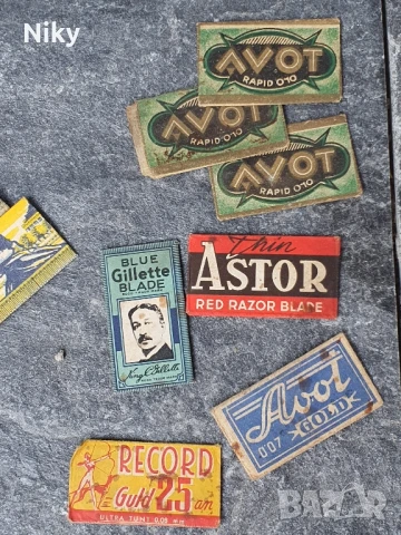 Бръснарски ножчета от едно време , снимка 2 - Колекции - 51378827