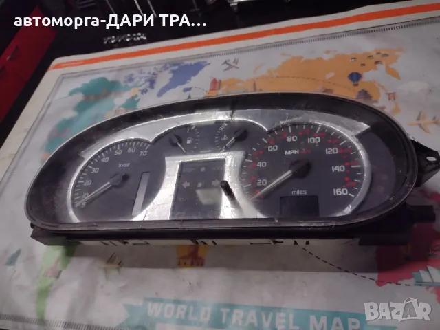 Табло уредно (километраж)за Рено Сценик 2001г.За Автоматик