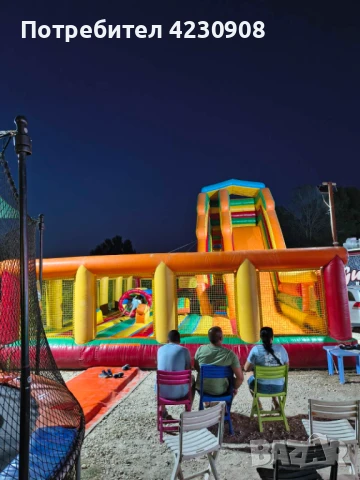 Детско надуваемо съоръжение -  батут пързалка, снимка 8 - Други спортове - 51351103
