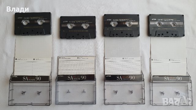 Аудио касети TDK SA90, TDK SA100, снимка 4 - Аудио касети - 41831831