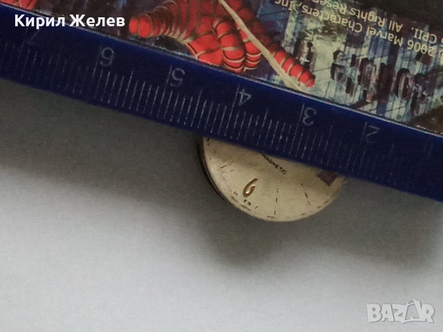 Механизъм с циферблат от стар ръчен часовник 52117, снимка 9 - Мъжки - 52270109