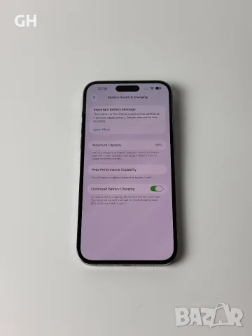 iPhone 14 Pro Max 128 Gb Deep Purple | 98% Батерия | , снимка 4 - Apple iPhone - 56145849