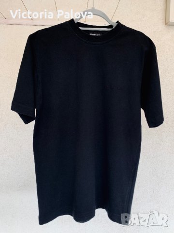 Черна маркова тениска PIERRE CARDIN