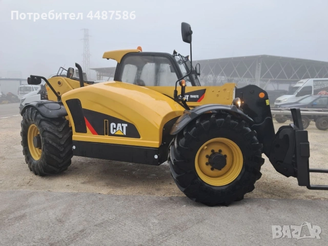Телескопичен товарач Caterpillar TH407C, снимка 3 - Индустриална техника - 53246711