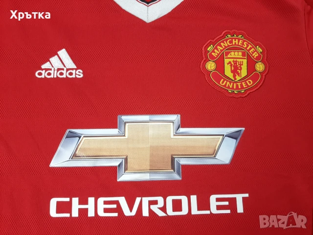 Adidas Manchester United - Оригинална мъжка футболна тениска размер M, снимка 7 - Тениски - 51070333
