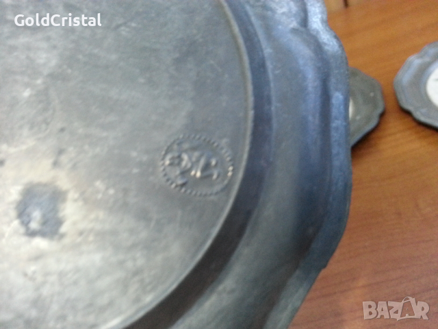 Чинийки за стена или подложки за чаши мета , снимка 3 - Антикварни и старинни предмети - 36502181