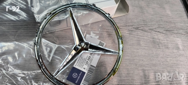 A1298880086**NEU**MERCEDES-BENZ**ЕМБЛЕМА ЗА ПРЕДНА РЕШЕТКА**, снимка 4 - Части - 48369059