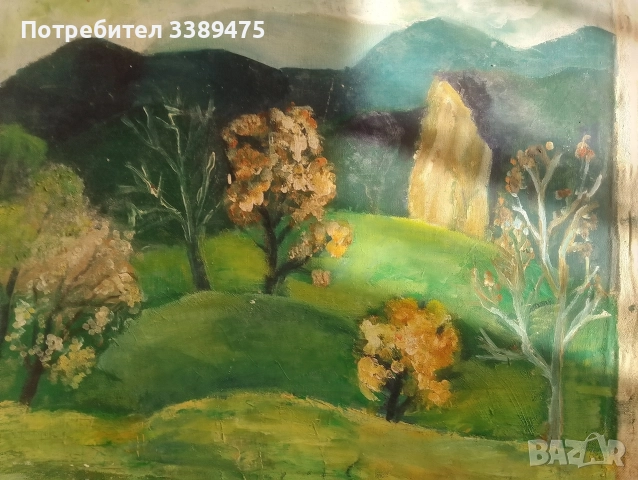 картина платно масло