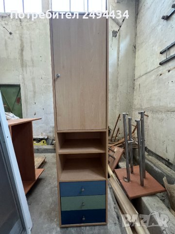 шкафове от три секции за стая, може и за офис, може и разделени, снимка 1 - Секции и витрини - 41754080